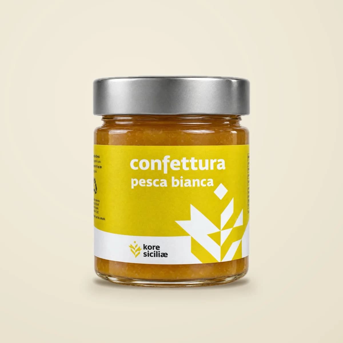 Confettura di Pesca di Leonforte IGP (polpa bianca) 250 g