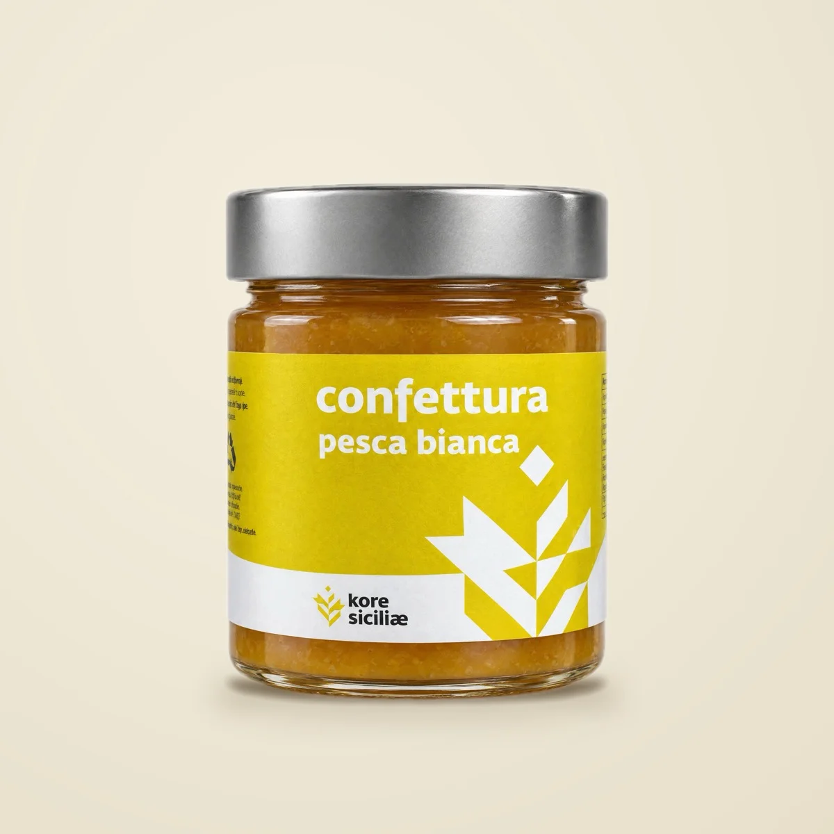Confettura di Pesca di Leonforte IGP (polpa bianca) 250 g